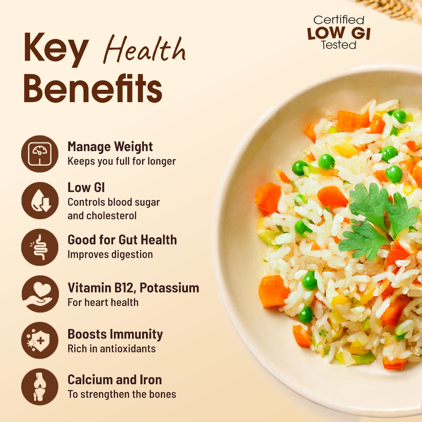 hepn Low GI White Rice (900g)