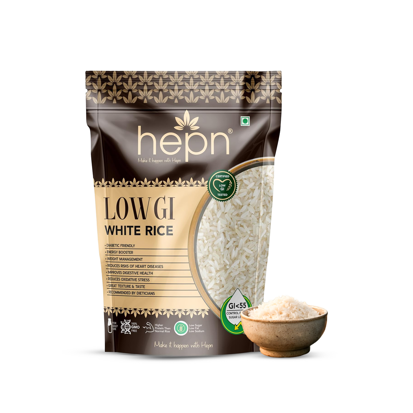 hepn Low GI White Rice (900g)